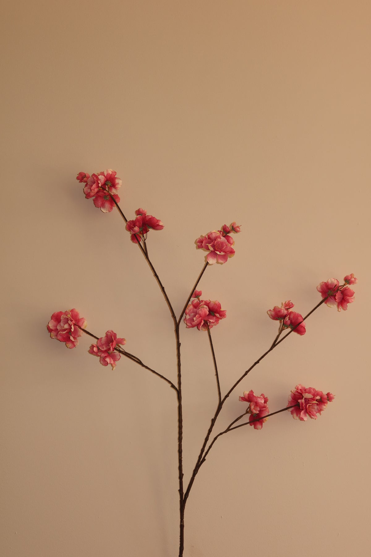 Isabelle oudroze — zijden kunstbloem
