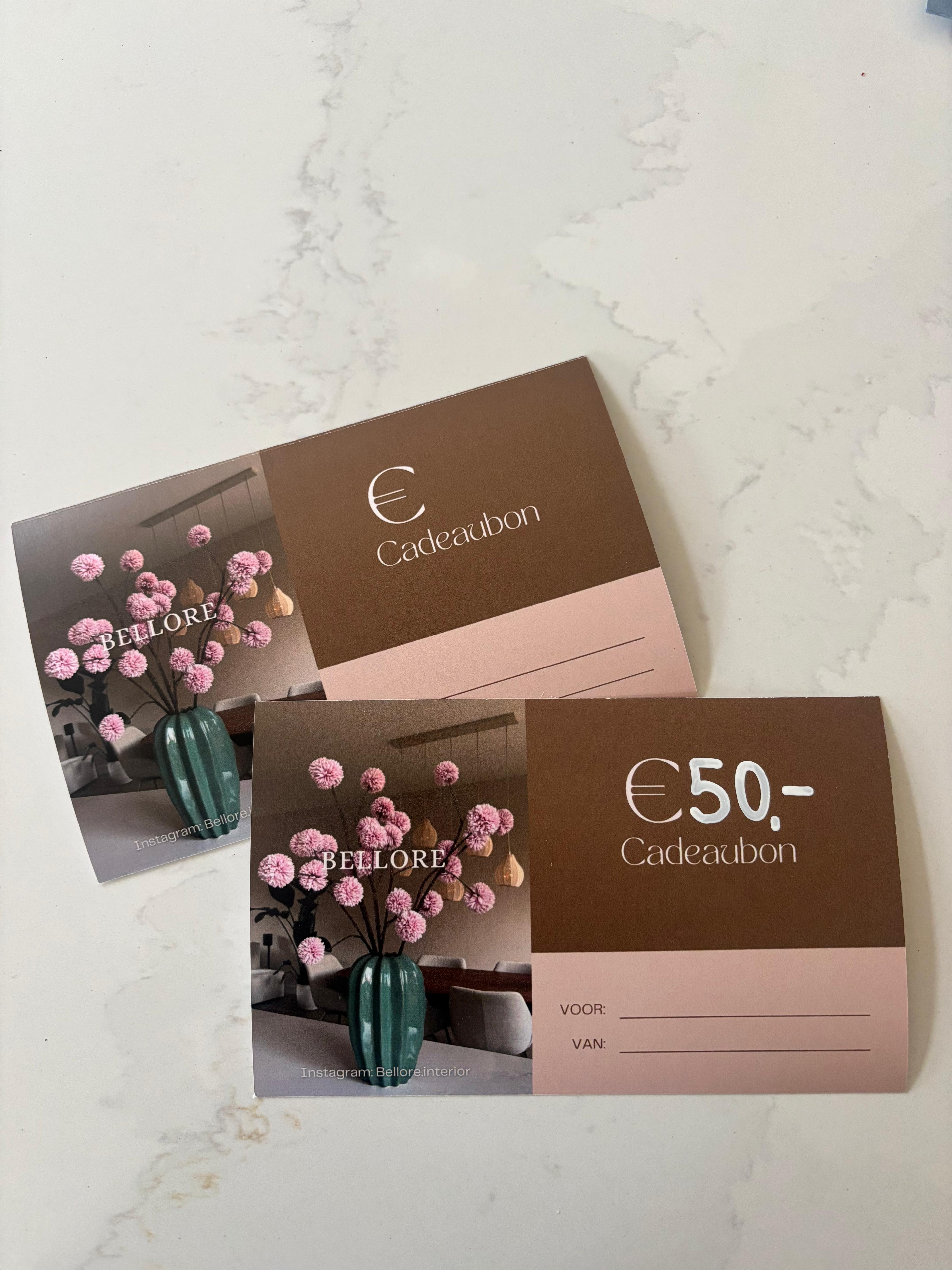 Bellore cadeaubon