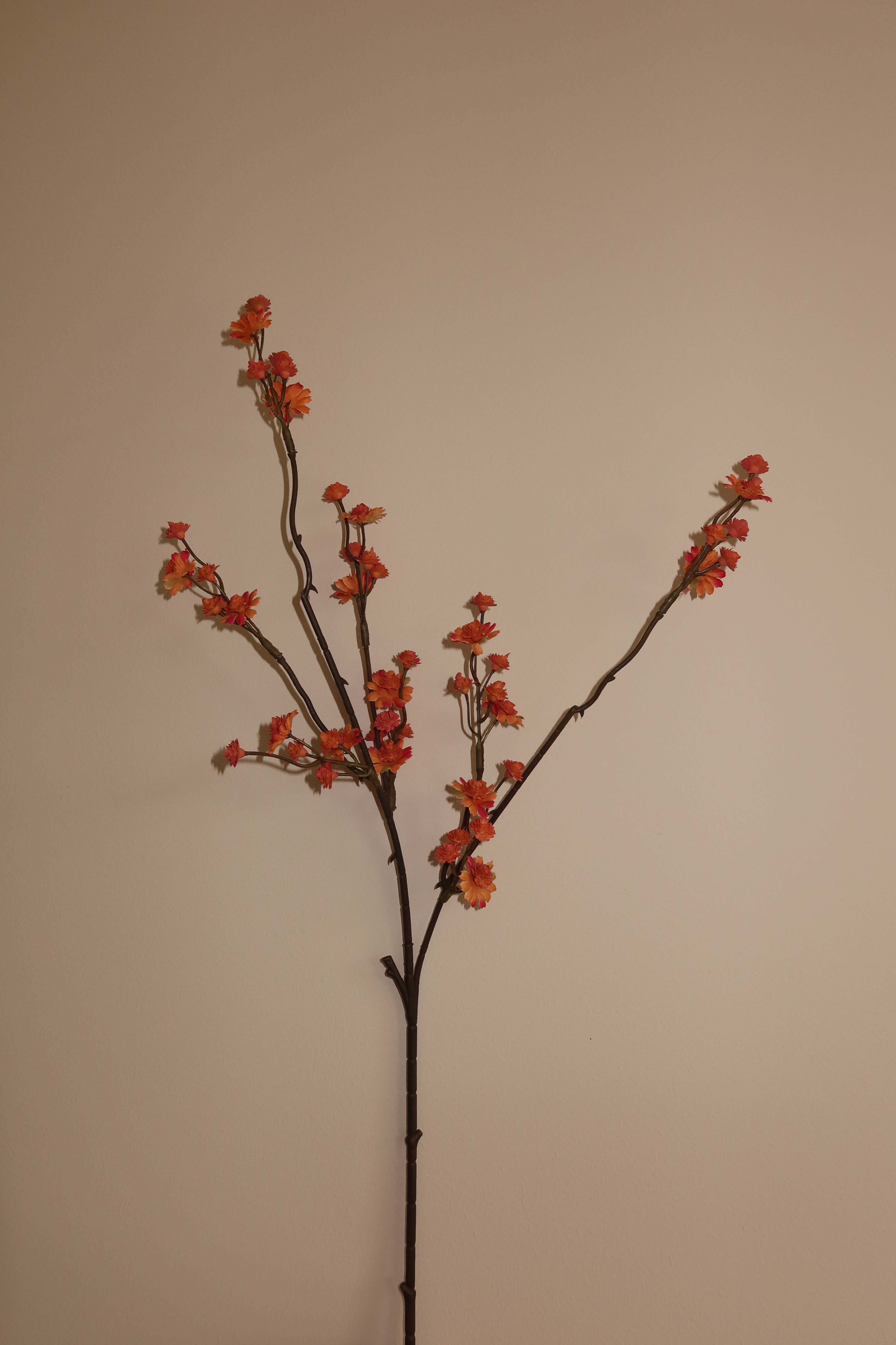 Kunstbloem Bellefie - Oranje