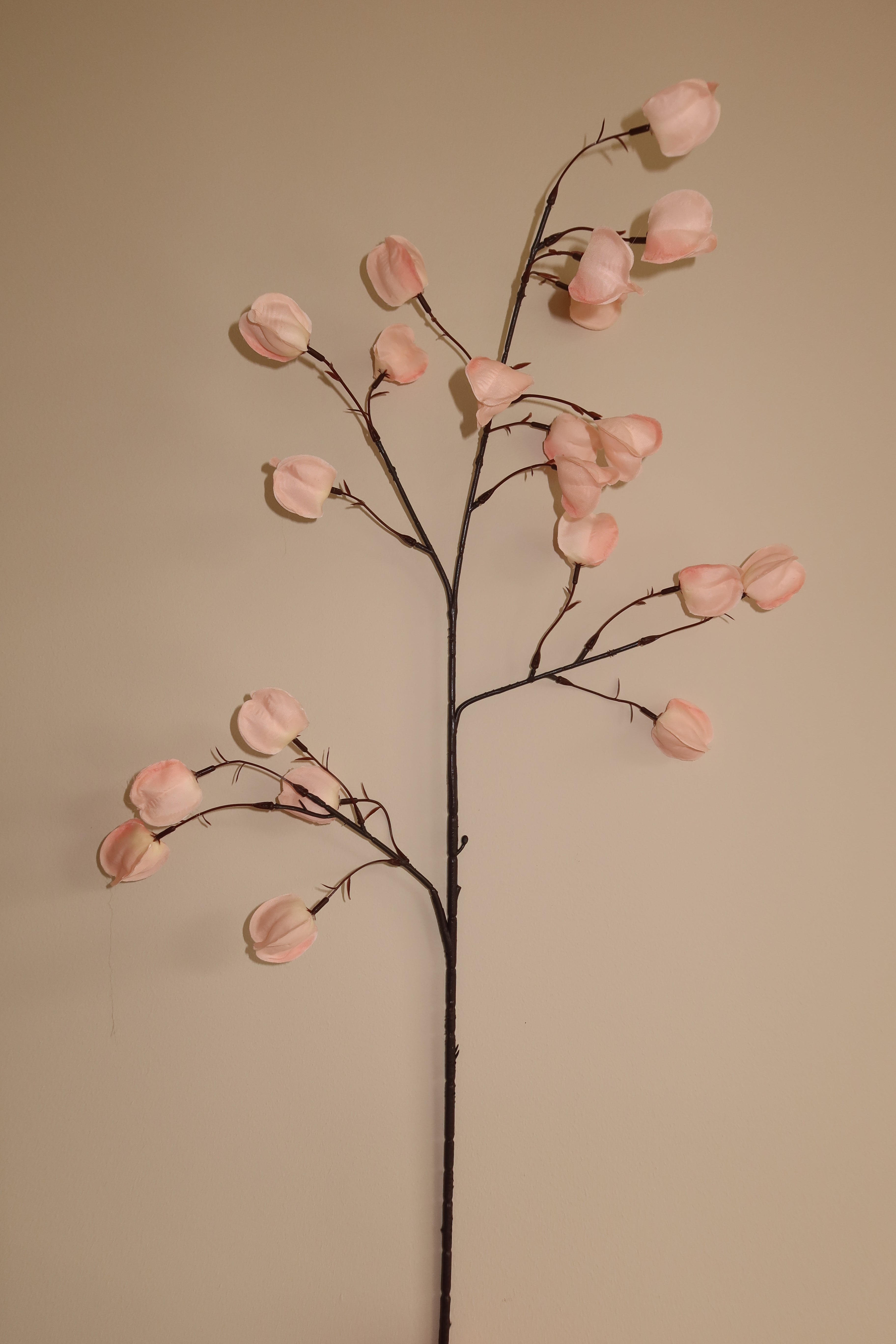 Kunstbloem Florenza - Lichtroze