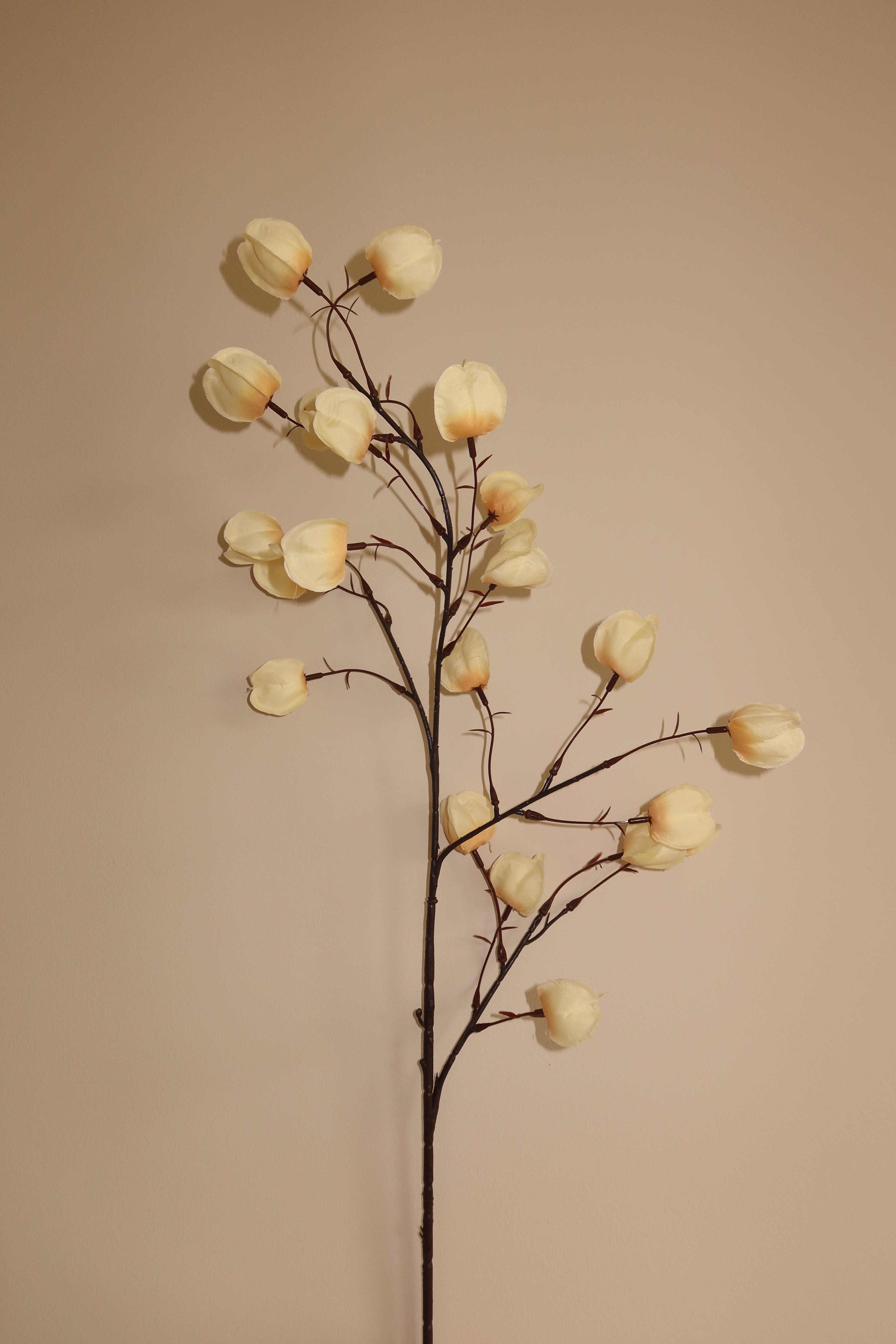 Kunstbloem Florenza - Champagne