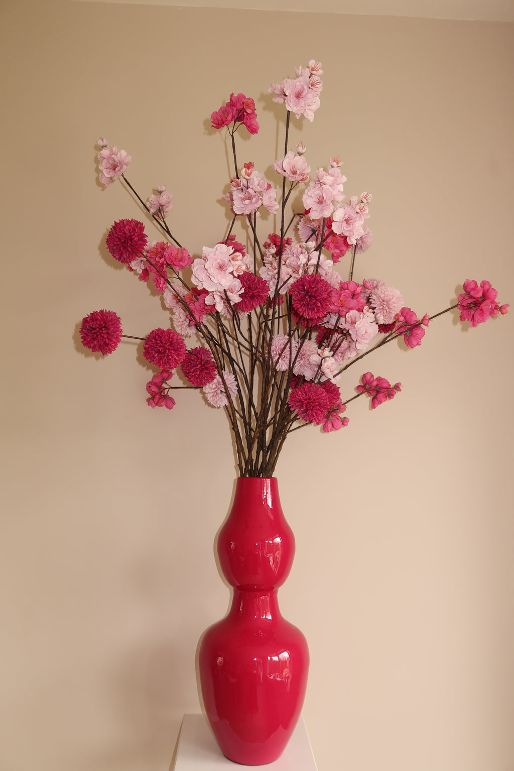 Kunstbloem Julie - Lichtroze/ Lila
