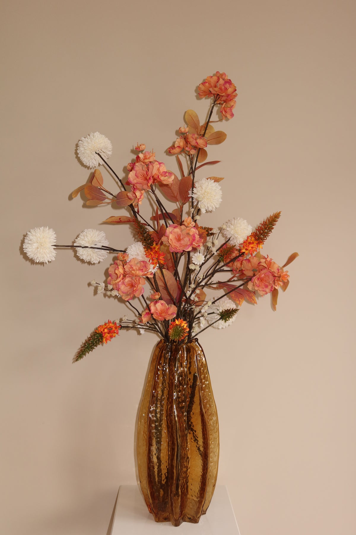 Vaas Denise, decoratieve vaas 35 cm, detailfoto - Bellore Interior