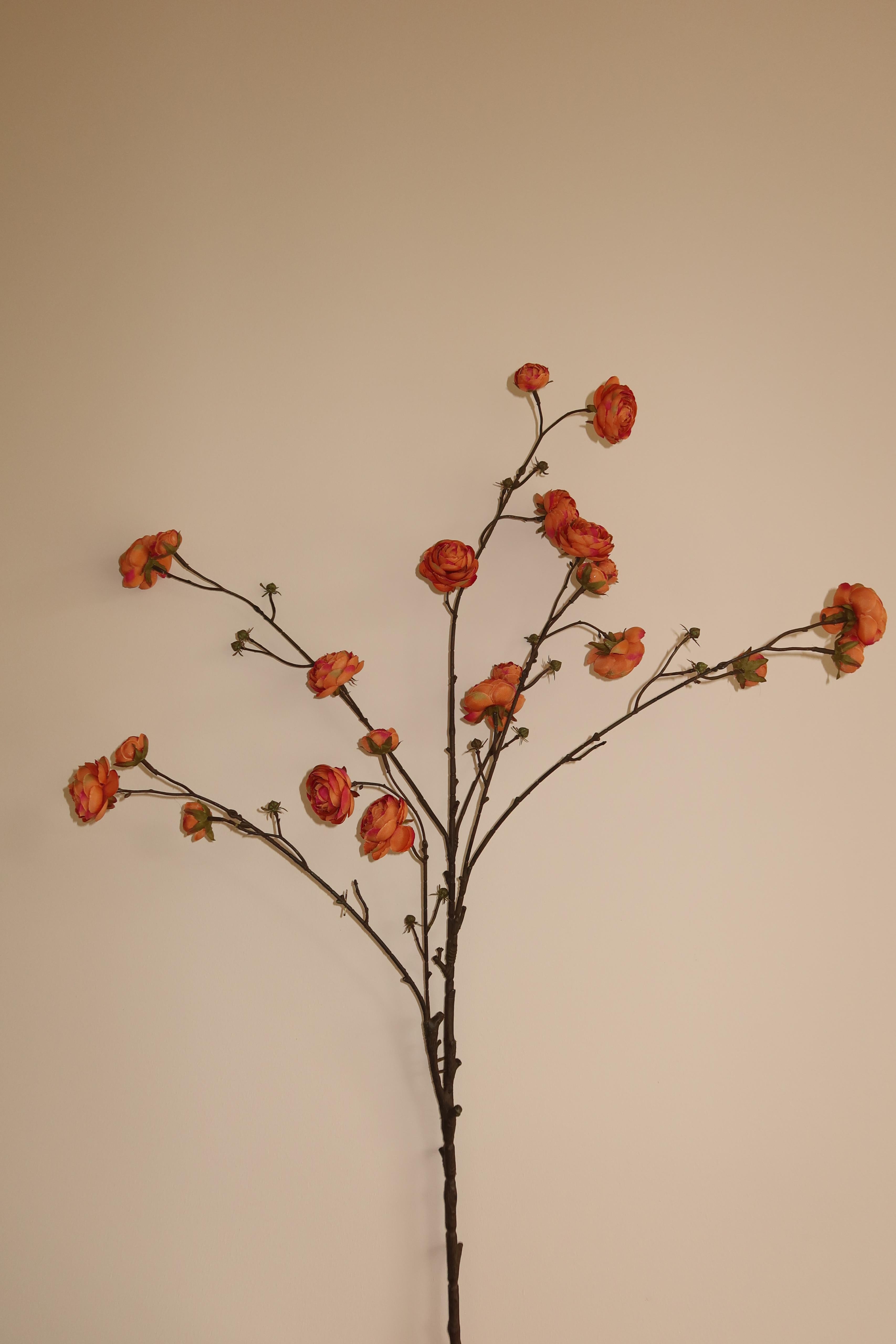 Kunstbloem Fleurine - Oranje