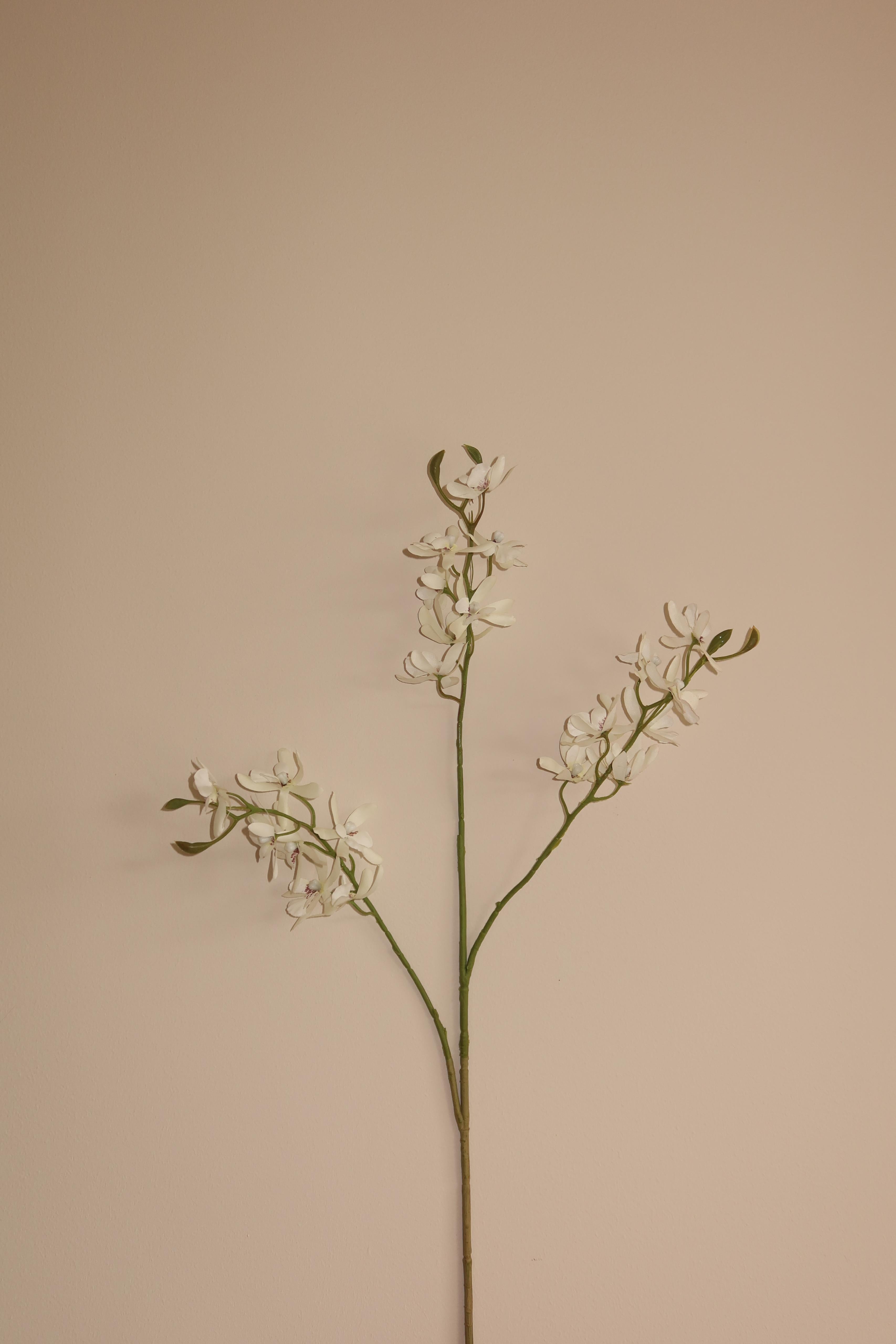 Kunstbloem Caroline - Wit
