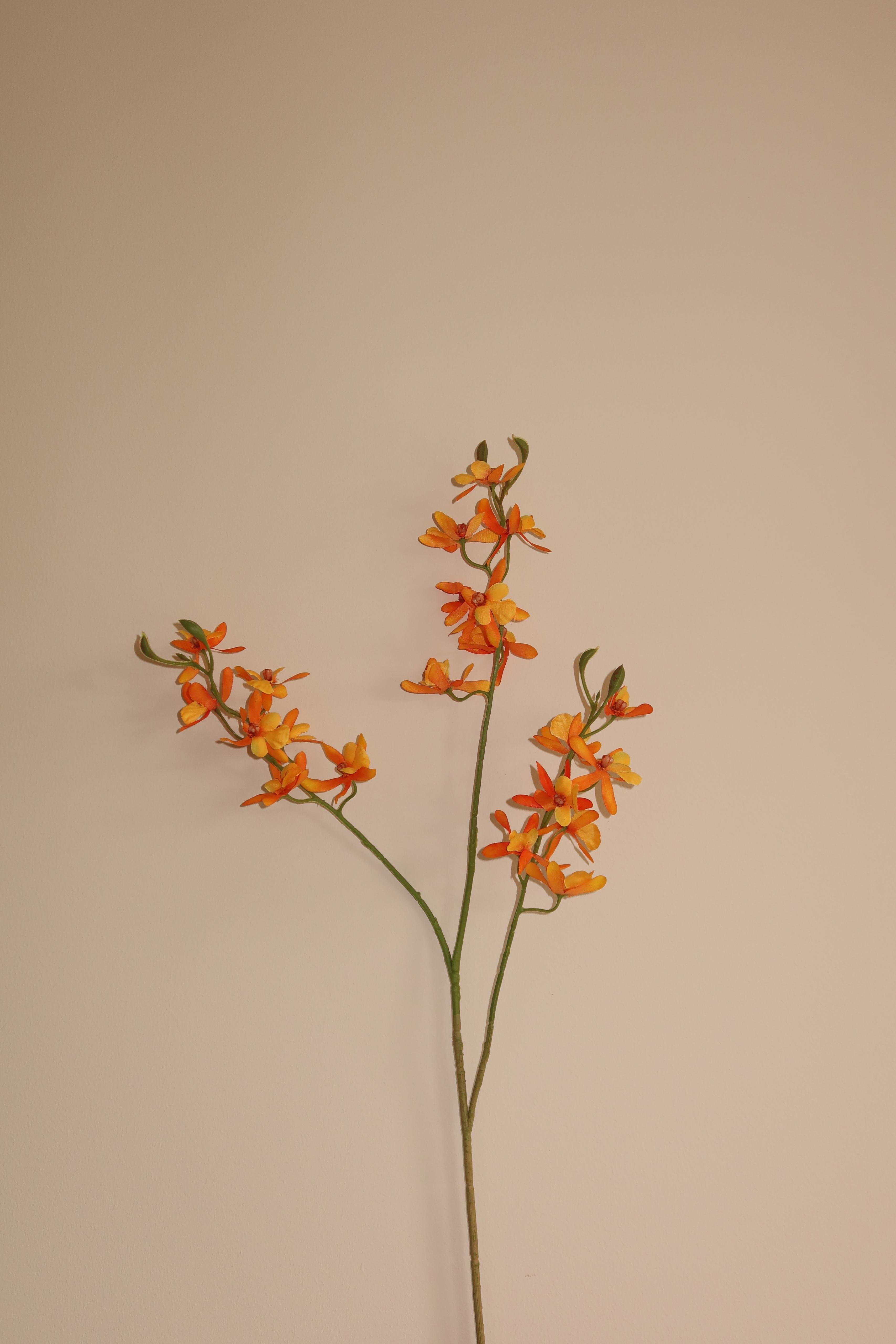 Kunstbloem Caroline - Oranje
