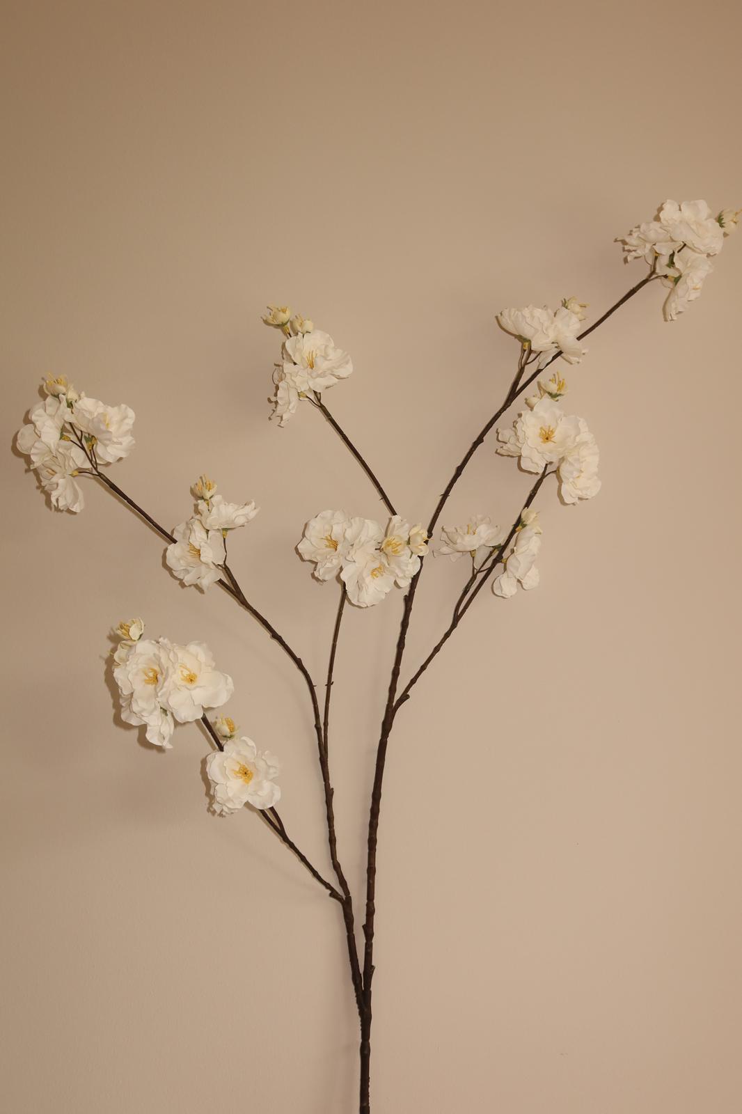 Kunstbloem Isabelle - Wit