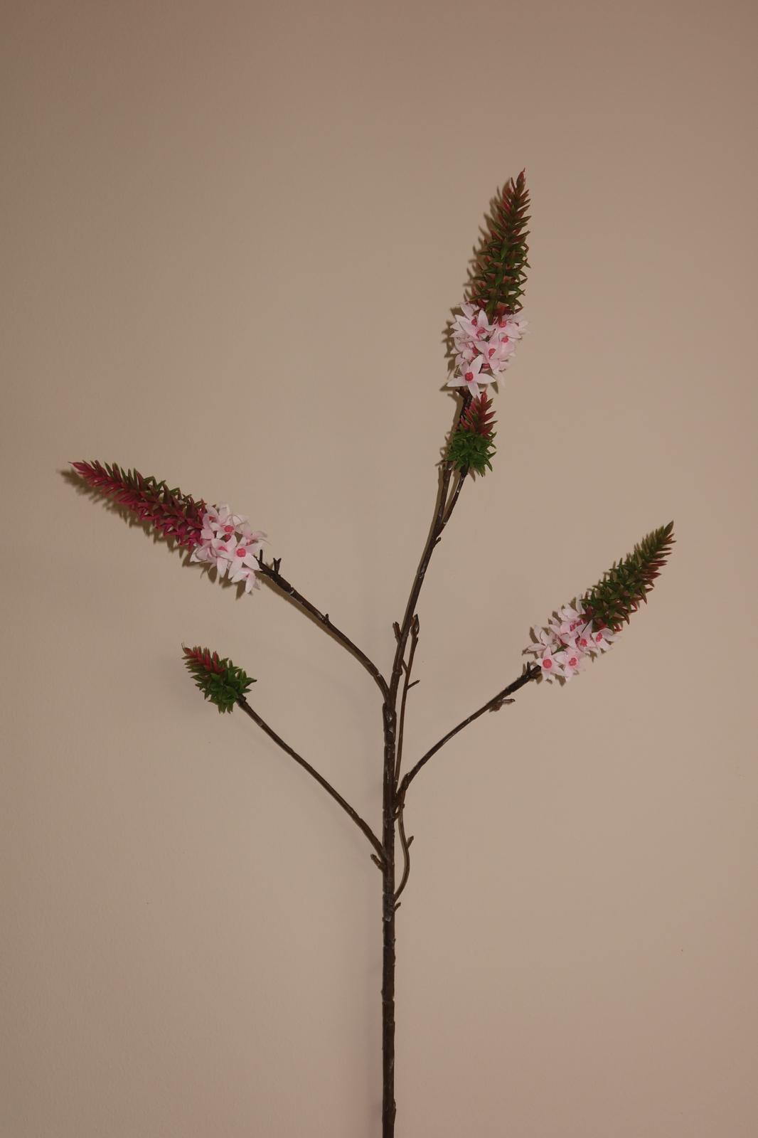 Kunstbloem Madeleine - Lichtroze/ Lila