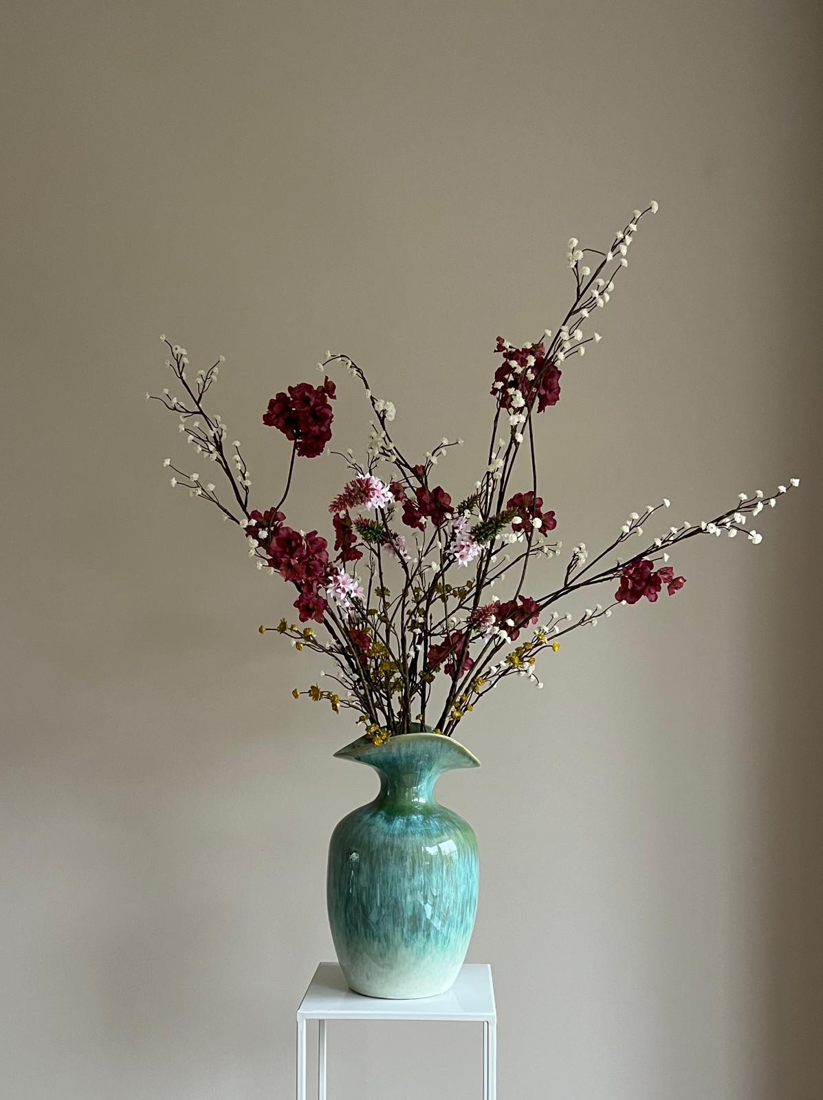 Kunstbloem Bellefie - Groen