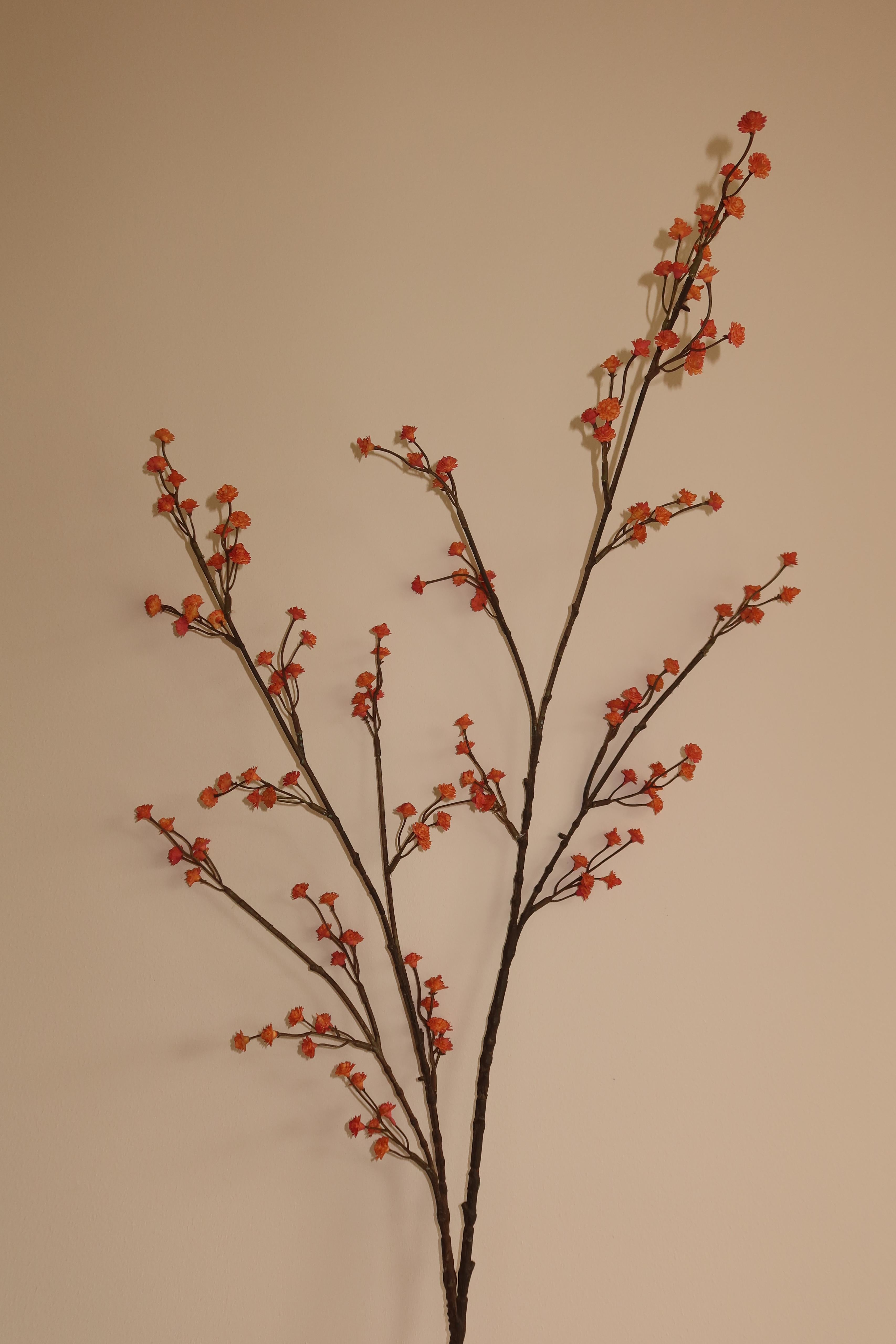 Kunstbloem Violetta - Oranje