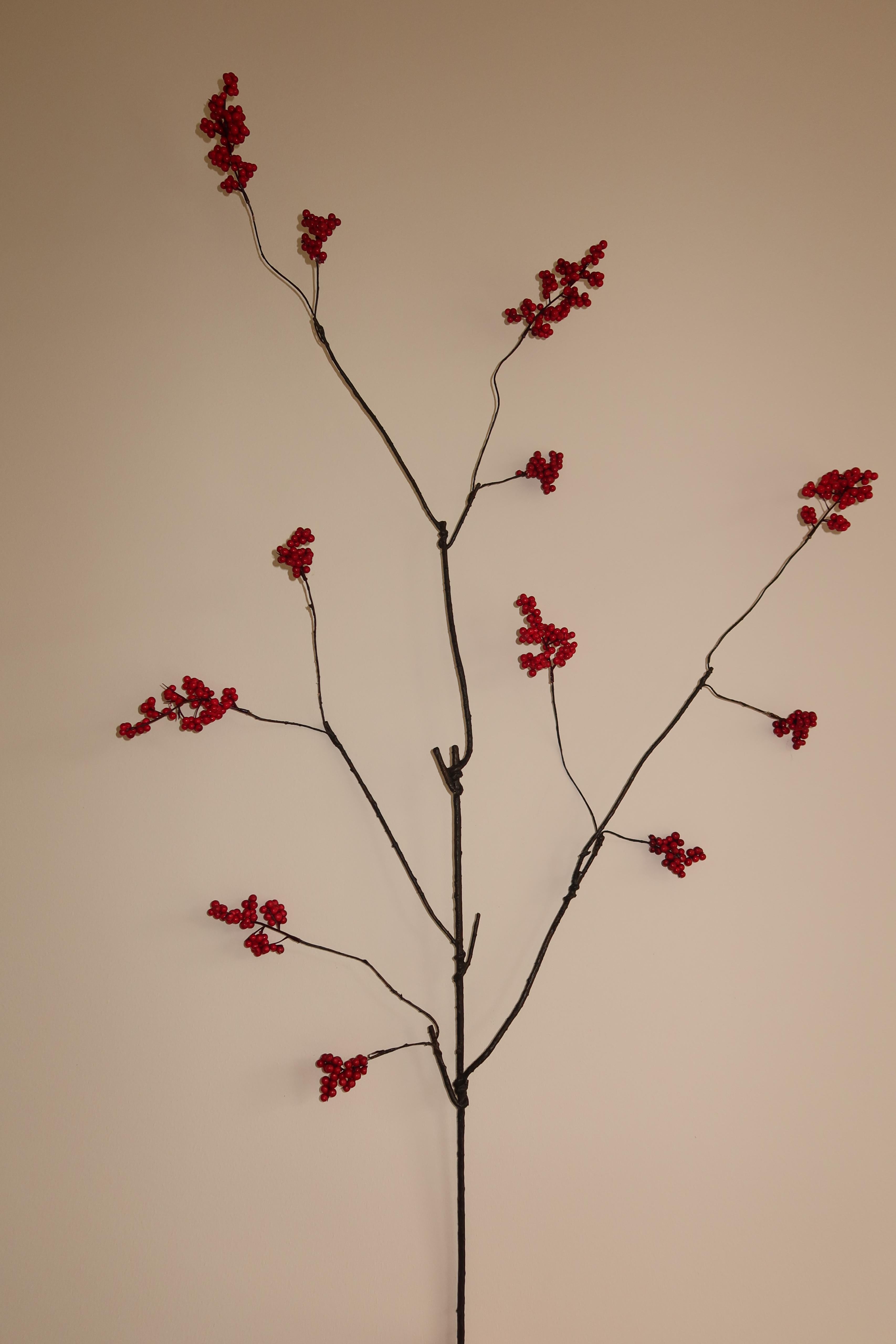 Kunstbloem Velouria - Rood