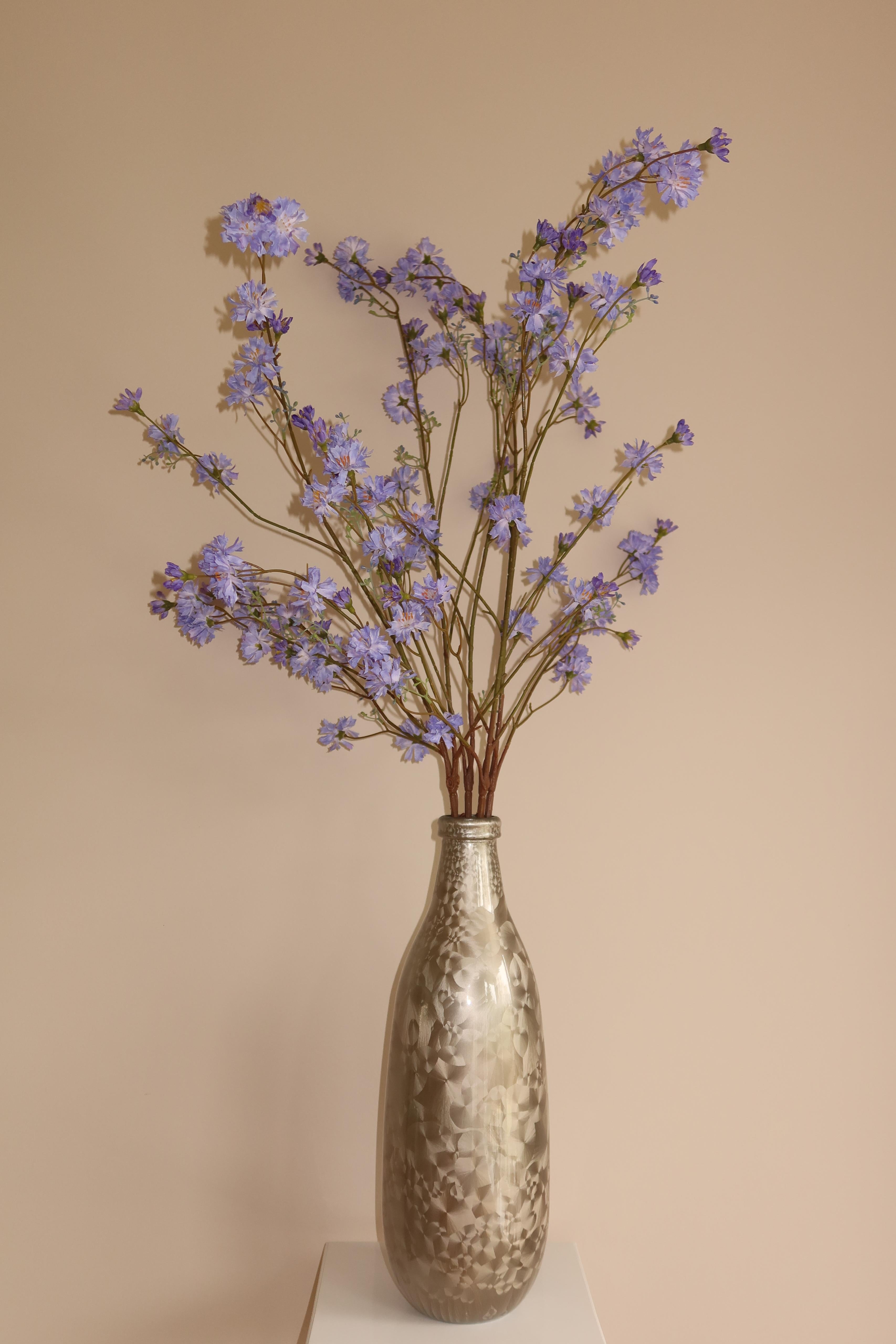 Kunstbloem Lilianne - Blauw